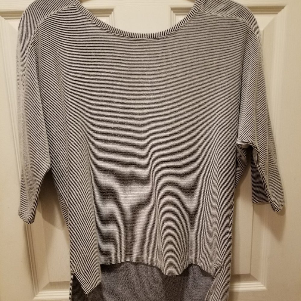 Christian Siriano Striped Boatneck Blouse - Size S